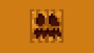 The face of a carved pumpkin, which has remained the same for years in Minecraft (Image via Mojang)